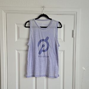 Peloton Lavender Muscle Tank Top